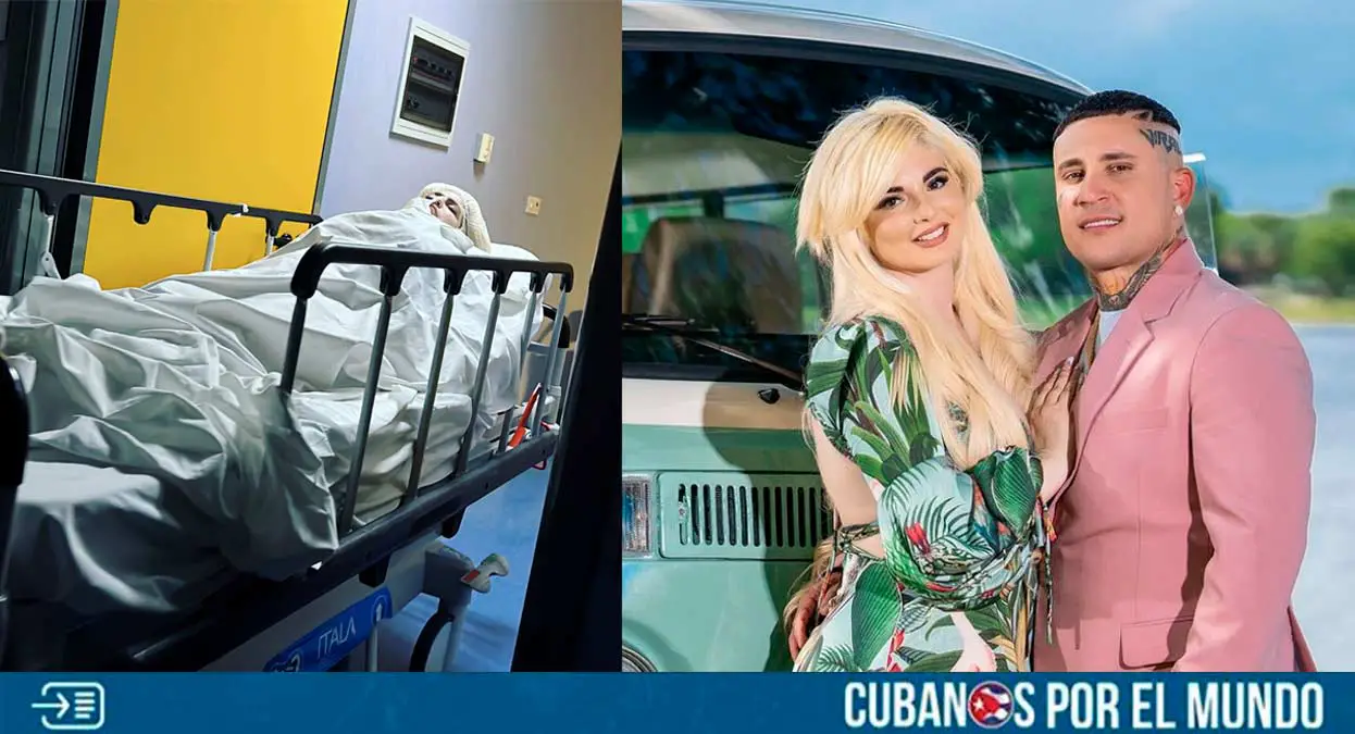 Laura, la esposa del artista cubano Osmani García, tuvo que ser operada de emergencia en Italia debido a problemas intestinales que venían afectando su salud, ocasionados por una apendicitis mal operada en Cuba.