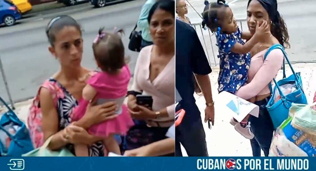 Un grupo de madres cubanas se plantó este viernes frente a la sede del Ministerio de Salud Pública en La Habana, Cuba con el fin de exigir sus derechos y los de sus hijos que les son negados en la isla comunista.