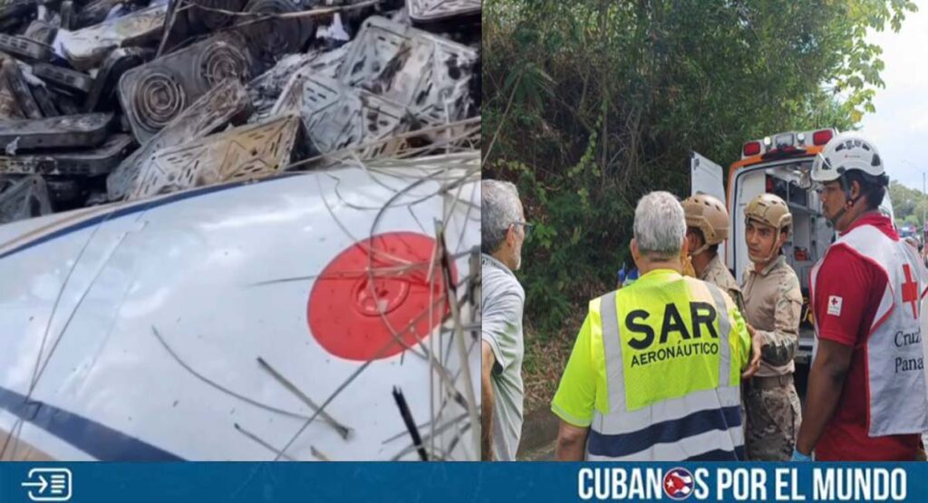 Piloto cubano perdió la vida tras caer una avioneta en Panamá