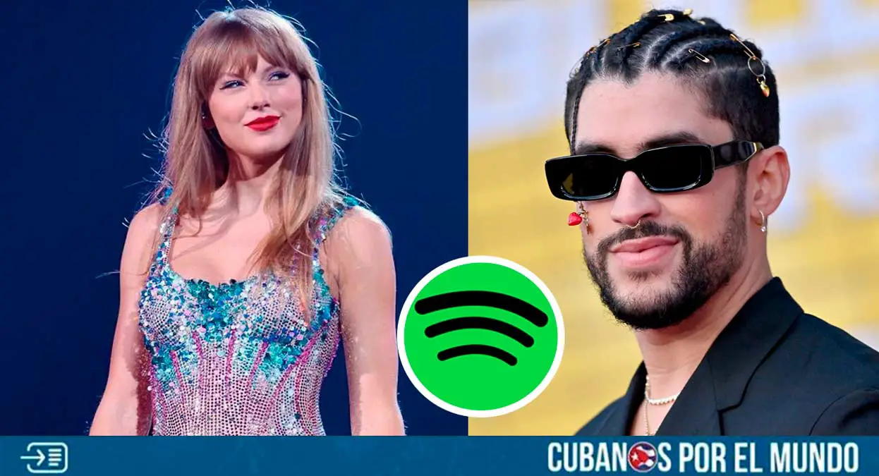 Spotify Wrapped reveló que Taylor Swift fue la artista que más sonó en el mundo en 2023, con más de 26,100 millones de reproducciones desde el inicio del año.