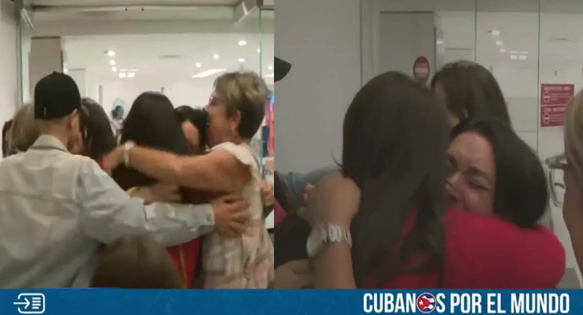 Amigas se reencuentran 30 años después de que una se fuera de Cuba y partiera a Miami