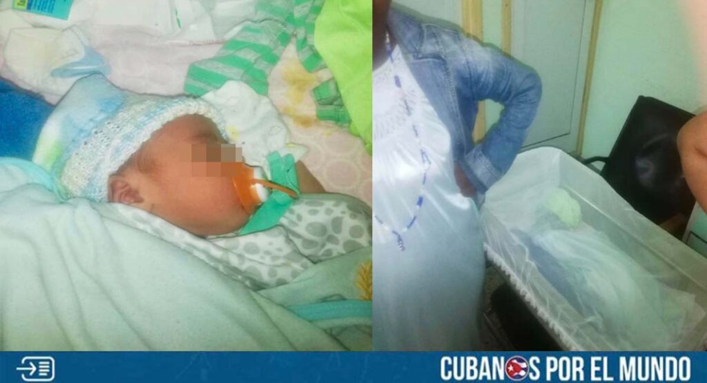 Piden ayuda para madre cubana y su bebé, solos en un hospital
