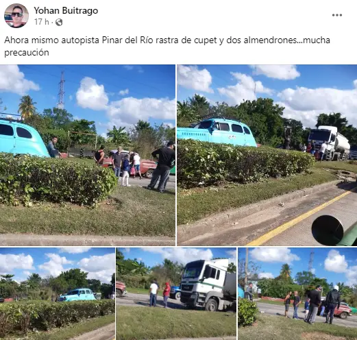 Accidente En Pinar Del Río Entre Una Pipa Y Un Almendrón