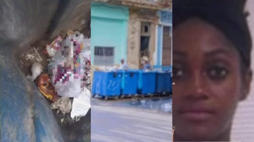 Bajo custodia madre cubana que dejó a su bebé en un contenedor de basura