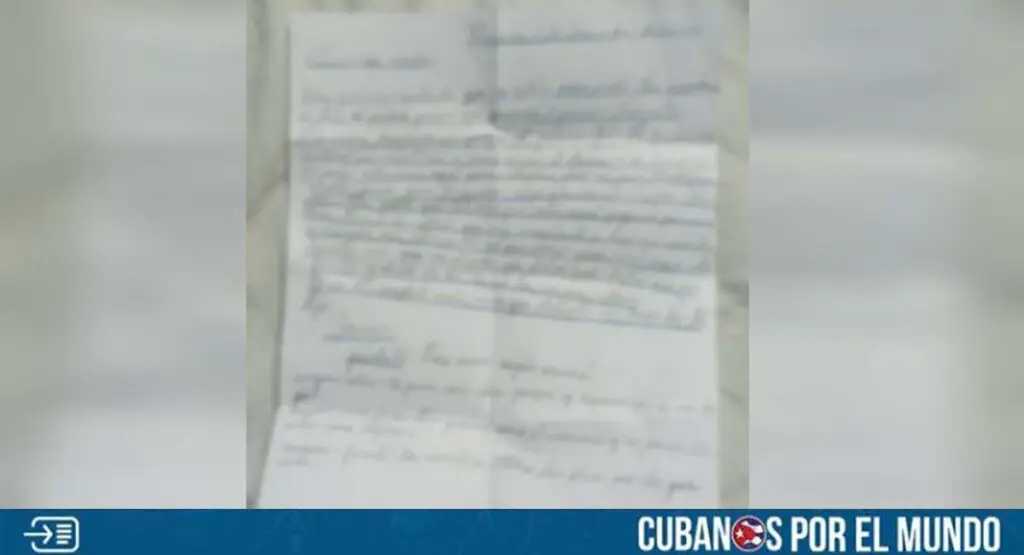 Madre cubana comparte la emotiva carta que le escribió su hijo: “Sé que trabajas mucho para que tengamos algo de comer”