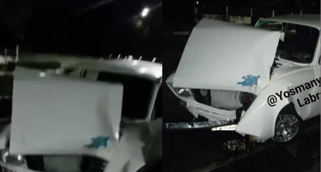 Accidente en Santiago de Cuba deja a una persona lesionada