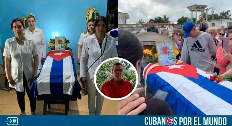 El doctor cubano Ivan D Prada, quien habría sido víctima de un asesinato el pasado fin de semana en Puerto Padre, provincia de Las Tunas, recibió este lunes por la mañana el último adiós de cientos de personas.