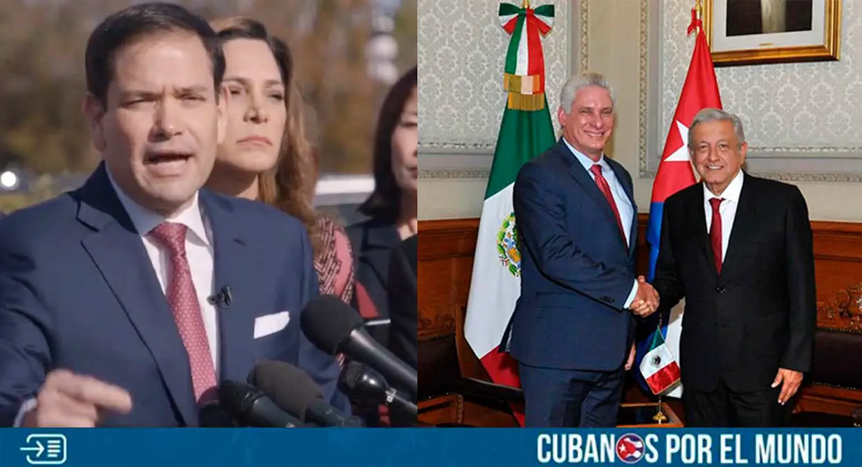 El senador cubanoamericano, Marco Rubio, calificó de vergonzoso que el presidente izquierdista de México, Andrés Manuel López Obrador, continúe intercediendo y defendiendo a la dictadura castrista.