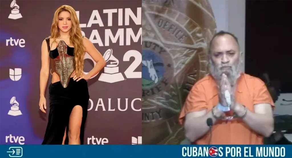 Un hombre que aparentemente acosaba a la cantante colombiana Shakira fue arrestado en Miami Beach, de acuerdo con el reporte policial de la ciudad.