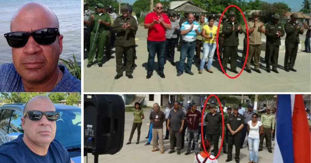 Reinaldo Alemán, ex delegado del MININT en Santa Cruz del Sur