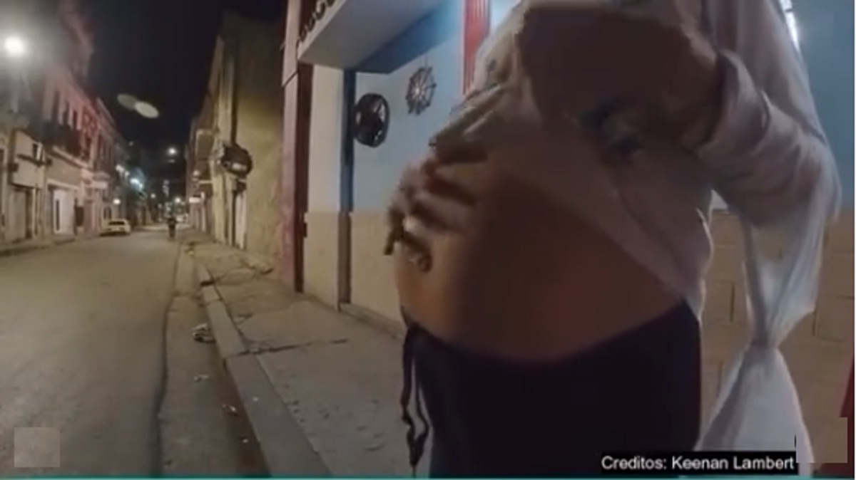Joven cubana embarazada se prostituye en las calles de La Habana (+VIDEO)