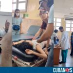En un video publicado en las últimas horas en las redes sociales, se pudo apreciar el momento en que niegan atención médica a una menor de edad en el hospital Calixto García de La Habana, Cuba.