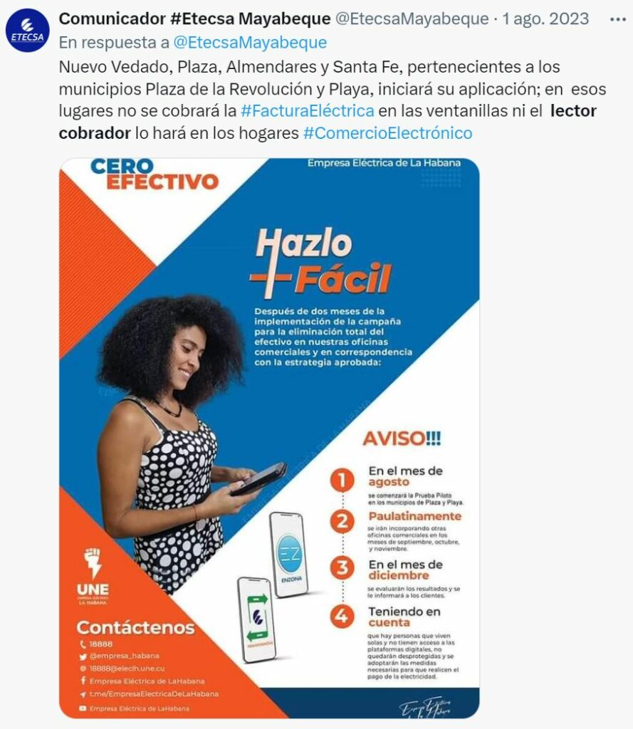 lector cobrador