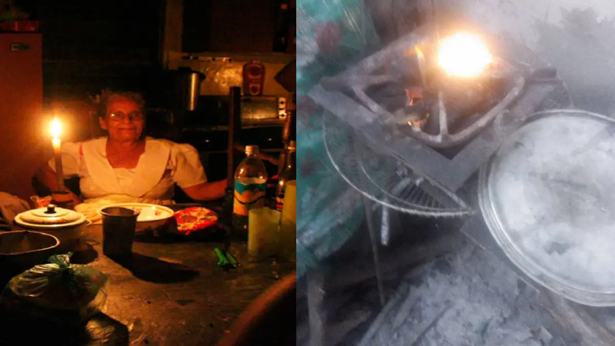 Cubana cocina con carbón y espera que venga la electricidad: "parece que se fue para siempre"
