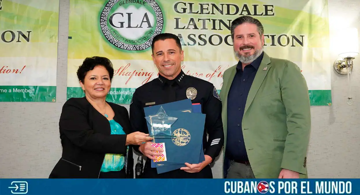 Manuel "Manny" Cid, hijo de inmigrantes cubanos y Jefe del Departamento de Policía de Glendale, California, fue galardonado como el Hombre del Año en esa ciudad, según se pudo conocer recientemente.