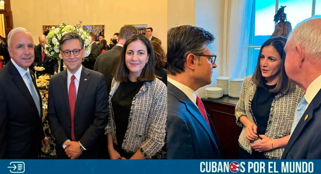 La activista cubana Rosa María Payá asistió al discurso del Estado de la Unión ofrecido por el presidente de Estados Unidos, Joe Biden, la noche del jueves.