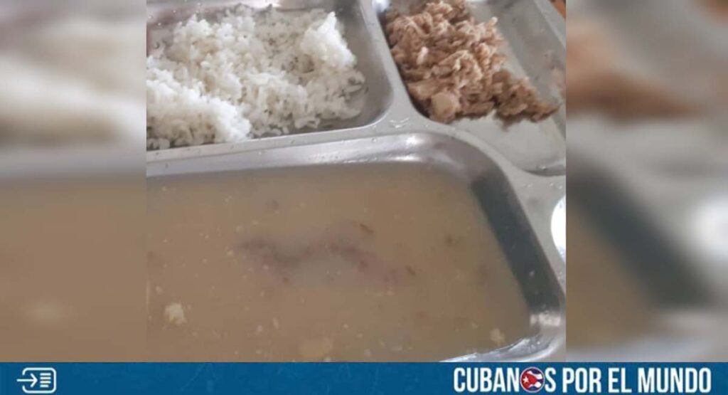 Esta es la “comida” que reciben las embarazadas en un hospital de Camagüey