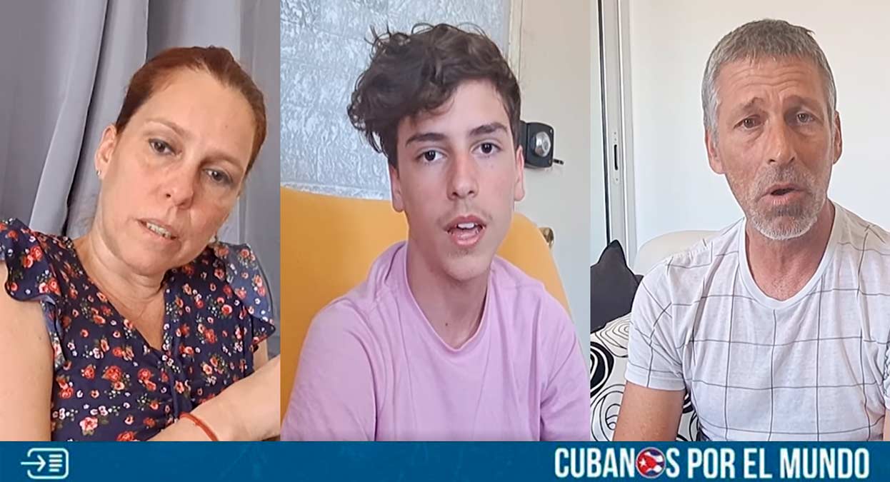 Una familia cubana que fue deportada desde los Estados Unidos aparentemente por un error afirmó estar tramada por esta situación. 
