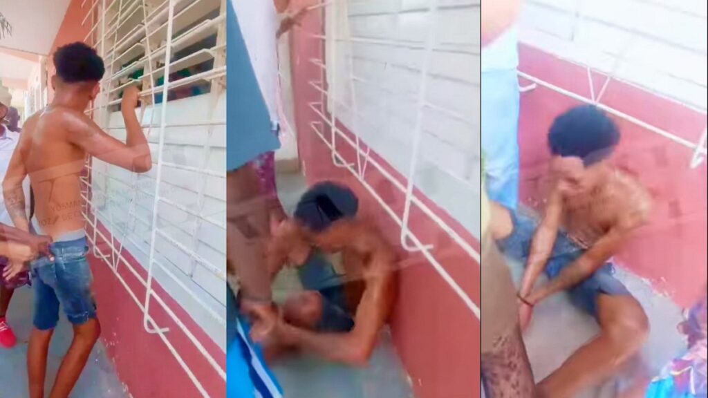 Pobladores capturan a presunto ladrón en Santiago de Cuba (+VIDEO)