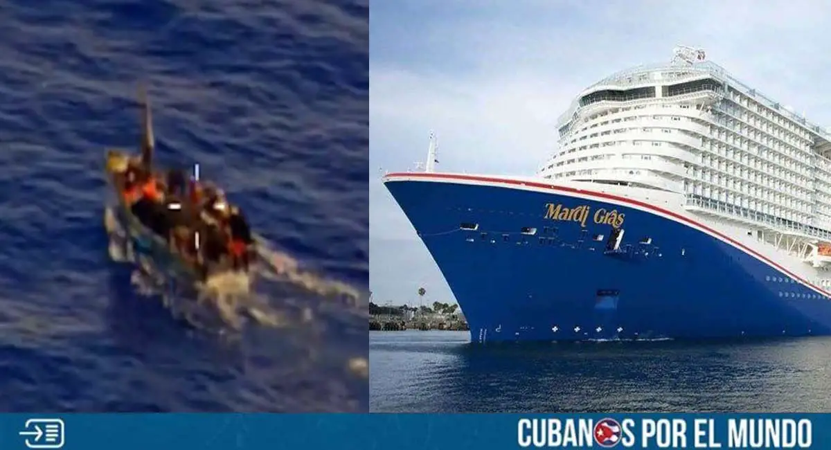 Reconocen a tripulación de crucero de Carnival por rescate de balseros cubanos