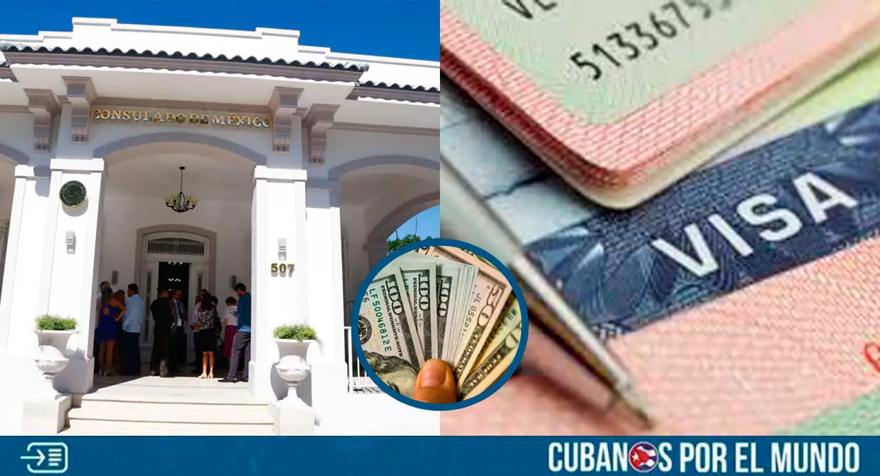 Cubanos denuncian el negocio que existe en la isla para la venta de citas para visas en el Consulado de México en La Habana.