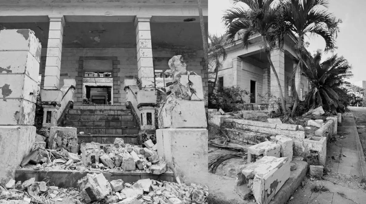 Denuncian el estado en ruinas de la casa de José Raúl Capablanca