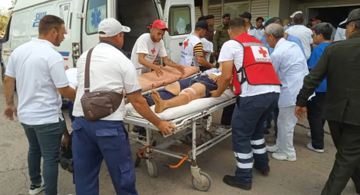 Artemisa: Se accidenta camión que transportaba a oficiales del MININT
