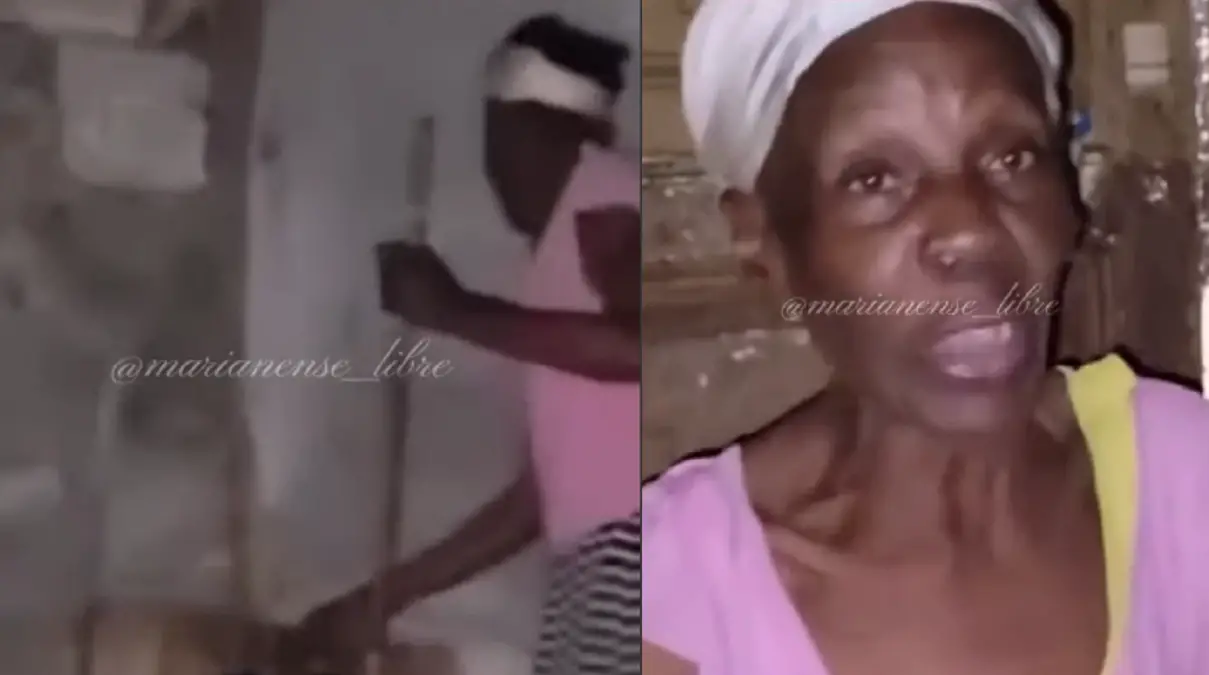 Cubana “revolucionaria” se queja de las condiciones en las que se encuentra la casa donde vive