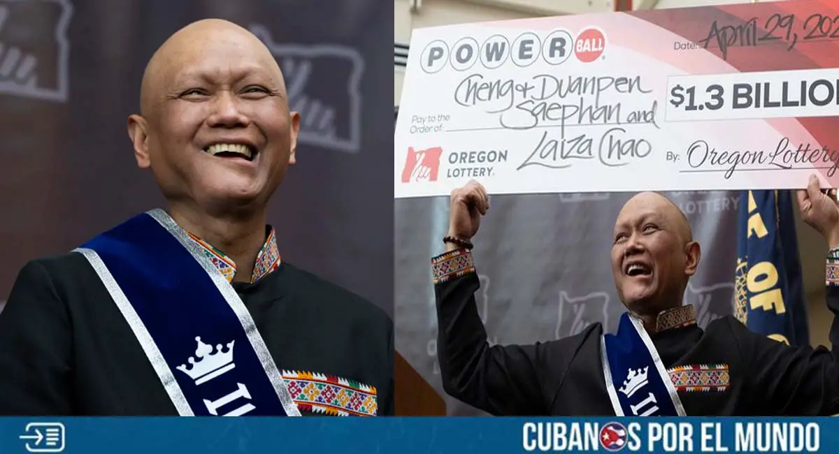 Ganador del premio mayor del Powerball es un inmigrante con cáncer
