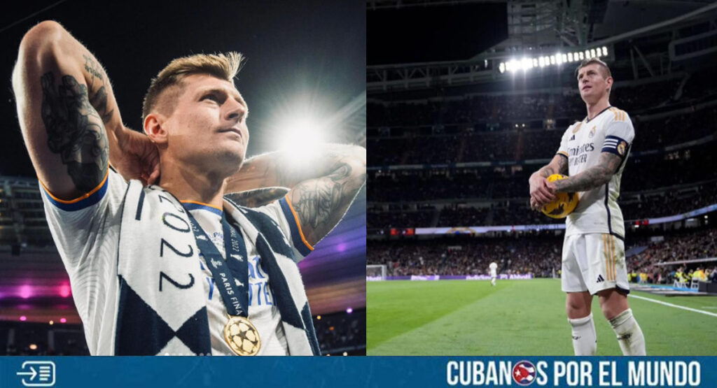 Futbolista alemán del Real Madrid, Toni Kroos, anuncia su retiro