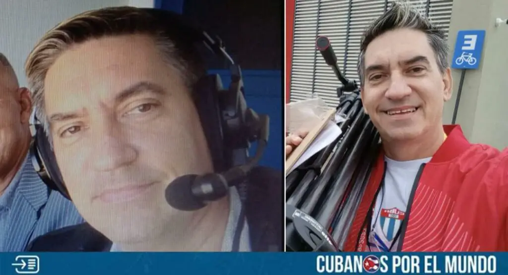 El comentarista deportivo Ángel Luis Fernández llegó a Miami recientemente, convirtiéndose en el último pasajero de "ICRT Airlines" que arriba a tierras de libertad desde Cuba.