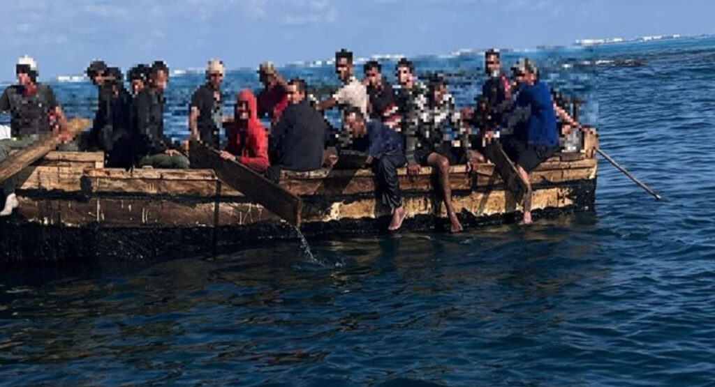 Autoridades de México rescatan a 51 balseros cubanos