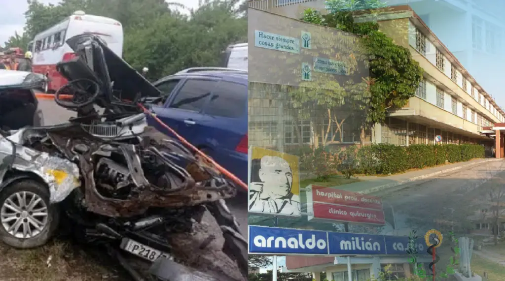 Canadiense herida en accidente de tránsito sigue hospitalizada