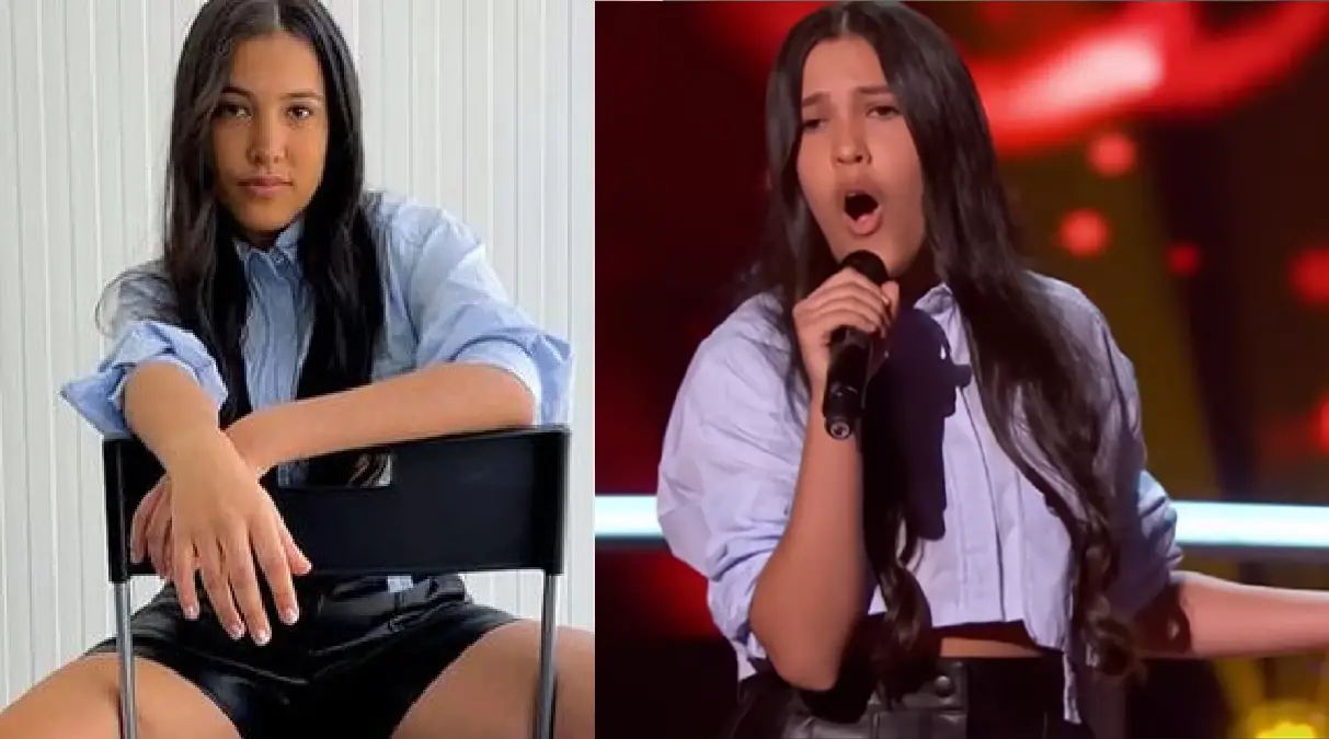 Niña cubana Dayana Riverón deslumbra en el escenario de La Voz Kids España y avanza a la siguiente etapa