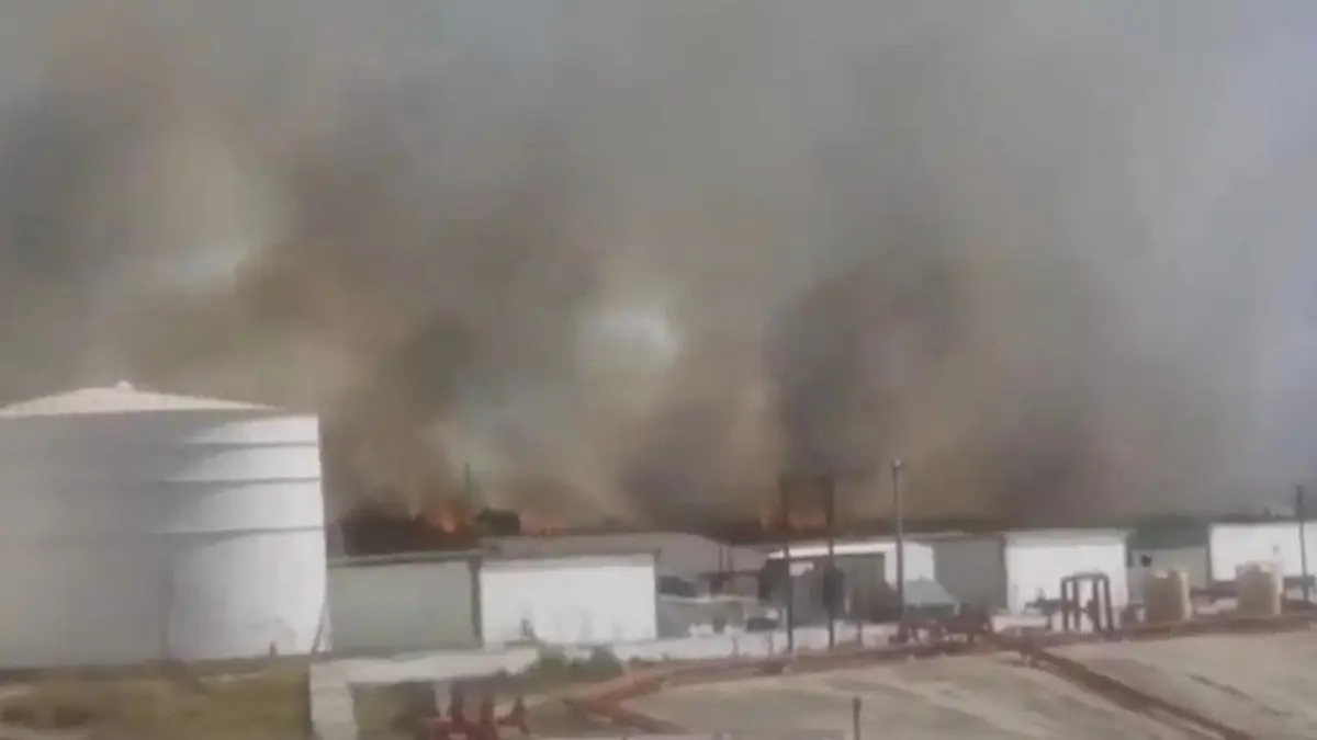 Reportan incendio cerca de la Base de Supertanqueros de Matanzas