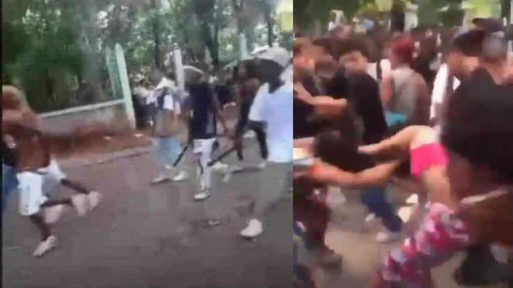 Pandillas rivales "celebraron" con cuchillos y machetes "el inicio del verano en fiesta promovida por la UJC (+VIDEO)