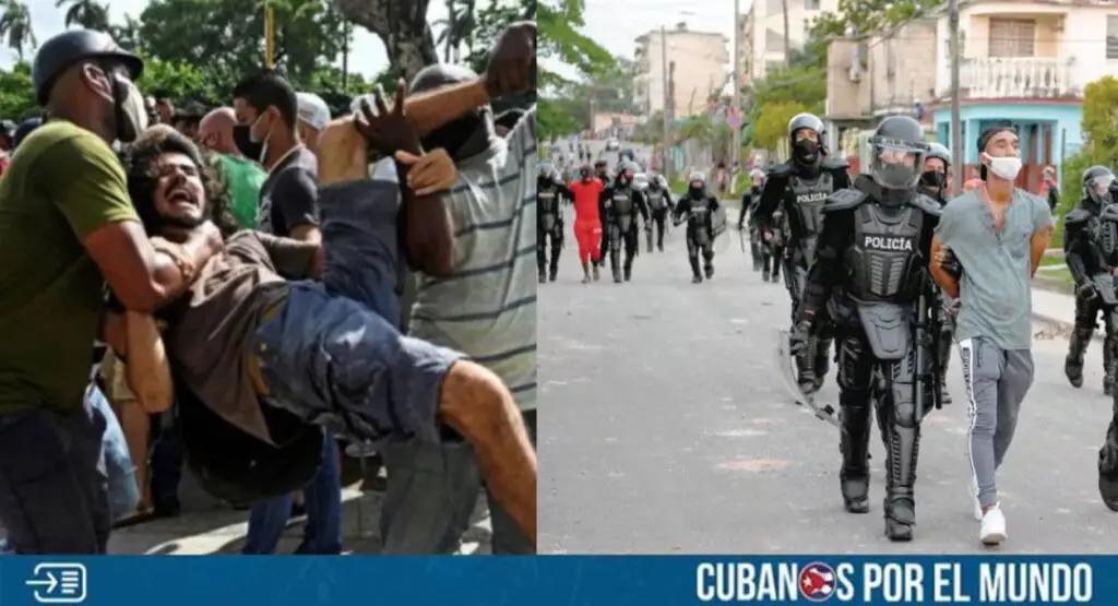 En el primer semestre de 2024, se produjeron un total de 1 mil 932 acciones represivas en contra de los habitantes de la isla, por parte del régimen de Cuba, entre ellas 488 detenciones arbitrarias y 462 retenciones ilegales en viviendas, según un informe del Observatorio Cubano de Derechos Humanos (OCDH).