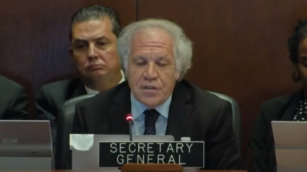 Luis Almagro solicita a la CPI imputación de cargos “con orden de aprehensión” contra Nicolás Maduro (+VIDEO)