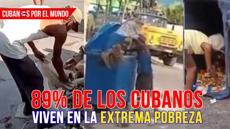 Cuba, el país más pobre de América, el  89% de los cubanos viven en la extrema pobreza, según informe del Observatorio Cubano de Derechos Humanos