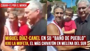 Denuncian al chivato que aparece junto al tirano Díaz-Canel en Melena del Sur: “la vergüenza mayor de este pueblo” (+VIDEOS)