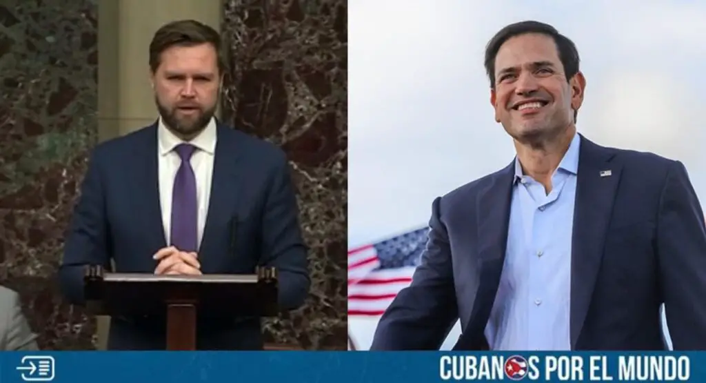 Marco Rubio, senador de origen cubano por Florida, expresó su apoyo al recién nominado para el puesto de vicepresidente J.D. Vance de cara a las elecciones presidenciales a celebrarse el próximo 5 de noviembre en Estados Unidos.