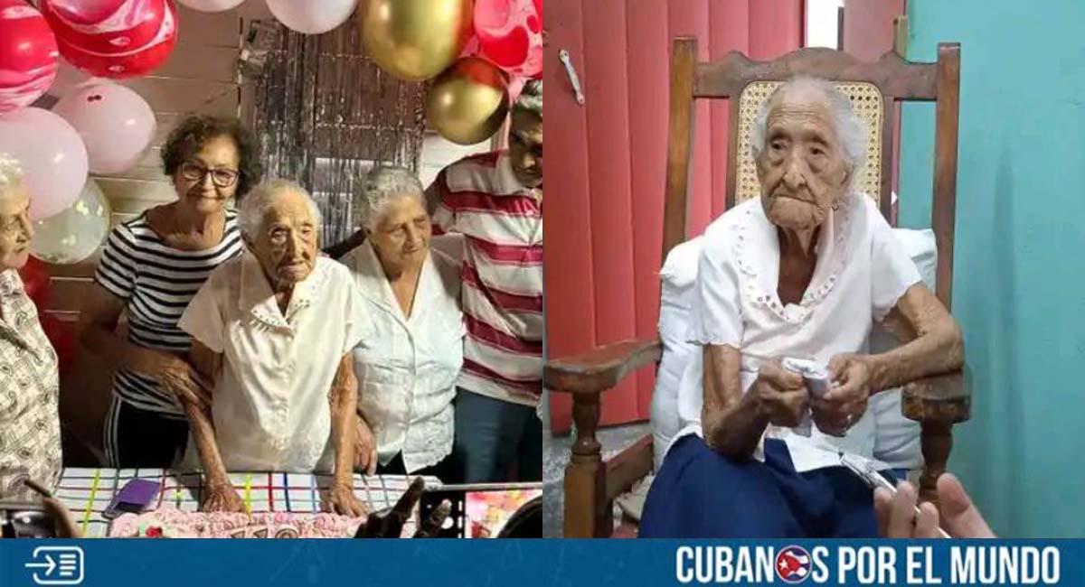 Murió a los 112 años la persona más longeva de Cuba