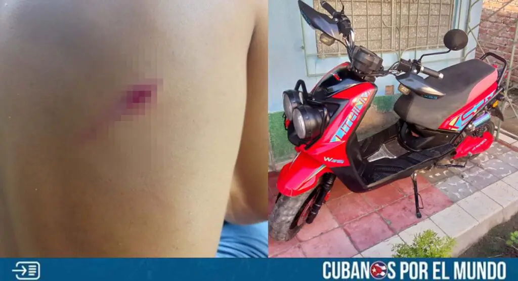 Joven sufre el violento robo de su moto en Las Tunas