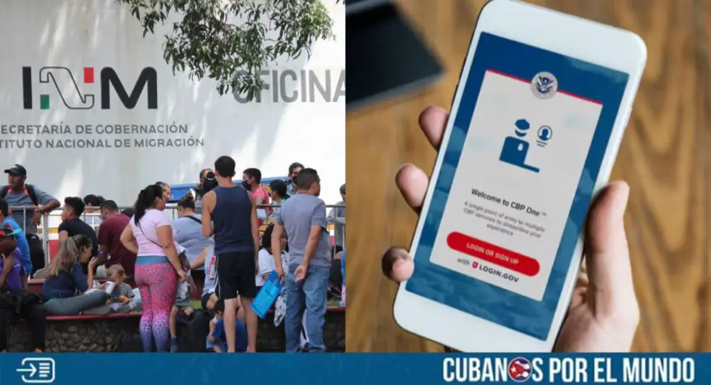 El alcance de la aplicación CBP One fue ampliado por el Gobierno de Estados Unidos, por lo que ahora los migrantes, incluyendo los cubanos, podrán solicitar cita desde el sur de México.