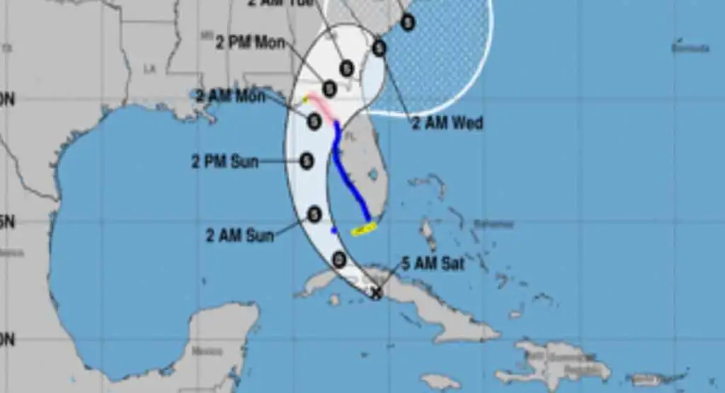 Depresión tropical se forma sobre Cuba