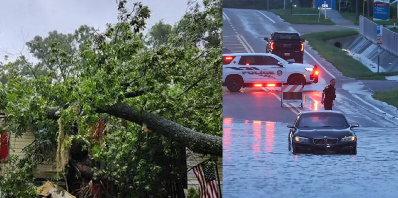 Debby se debilitó tras pasar por la Florida, pero dejó 4 muertos