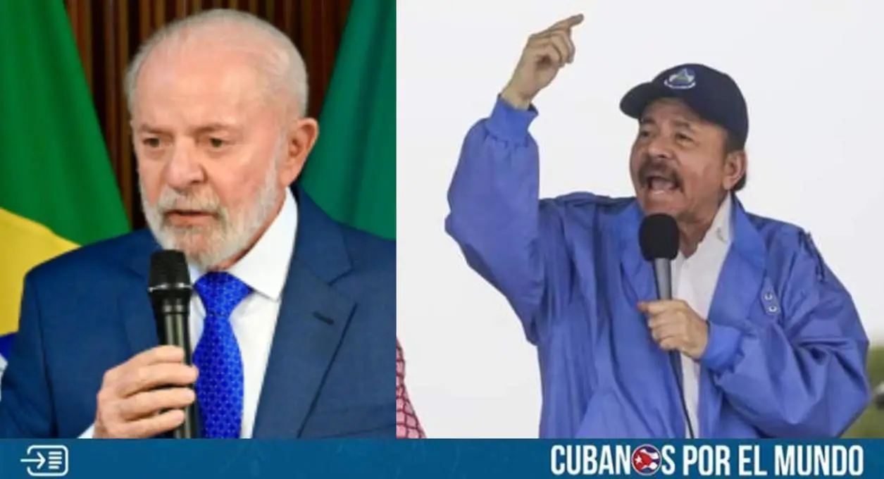 El dictador de Nicaragua, Daniel Ortega, llamó a Lula da Silva, jefe de Estado de Brasil “arrastrado”, durante la cumbre de la Alianza Bolivariana para los Pueblos de Nuestra América (ALBA-TCP), y lo acusó de no respetar la "victoria electoral" del también tirano venezolano Nicolás Maduro.