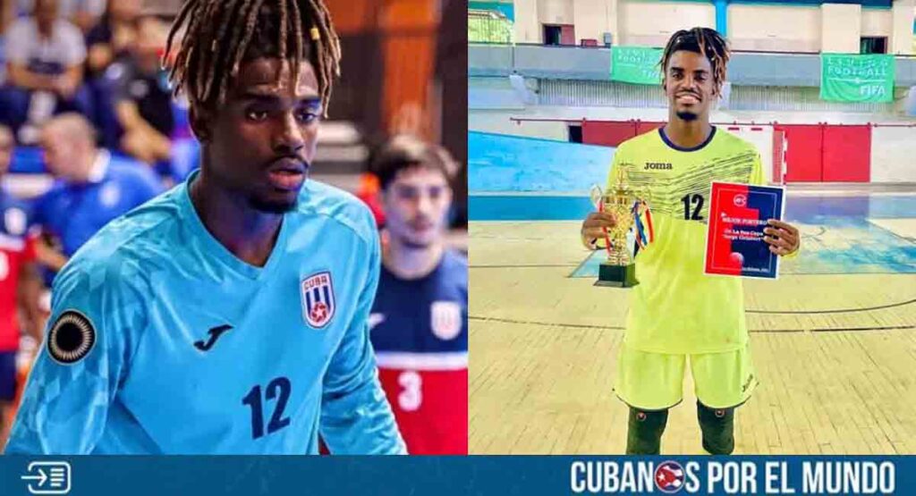 OTRO QUE SE VA: Portero cubano abandona a la selección de futsal en España