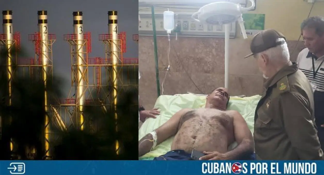 Al menos ocho personas resultaron lesionadas tras el incendio de una central eléctrica flotante en la bahía de La Habana.