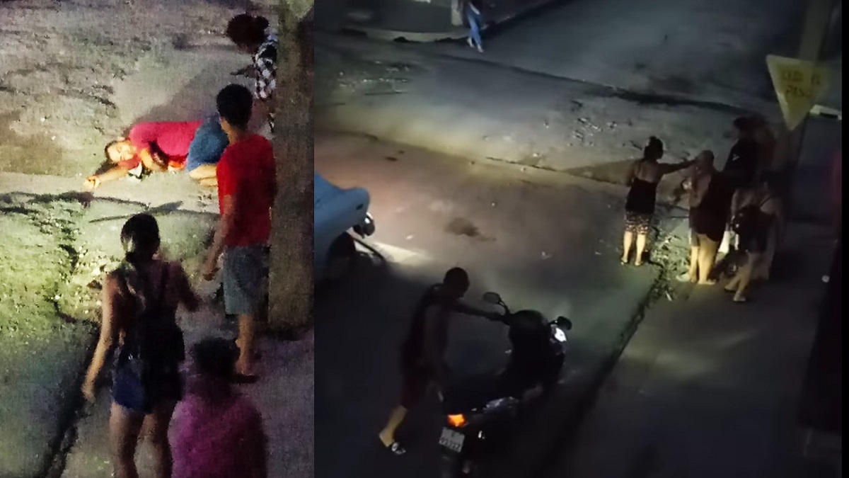 Violencia imparable en Cuba: vecinos asisten a hombre agredido con arma blanca (+VIDEO)